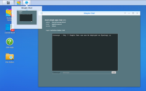 Simple Chat on DSM