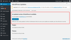 WordPress-Update